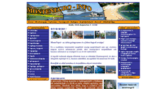 Desktop Screenshot of montenegro-info.hu